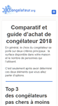 Mobile Screenshot of congelateur.org